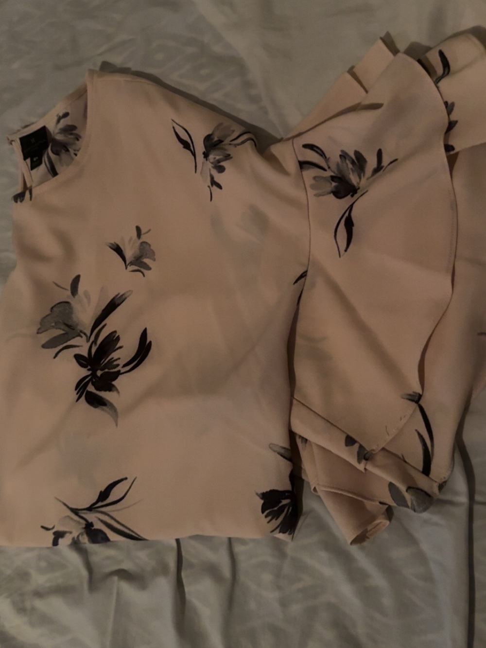 Plus Floral Top